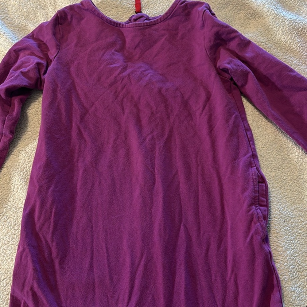 Primary Purple Long Sleeve Tee Soft Knit
